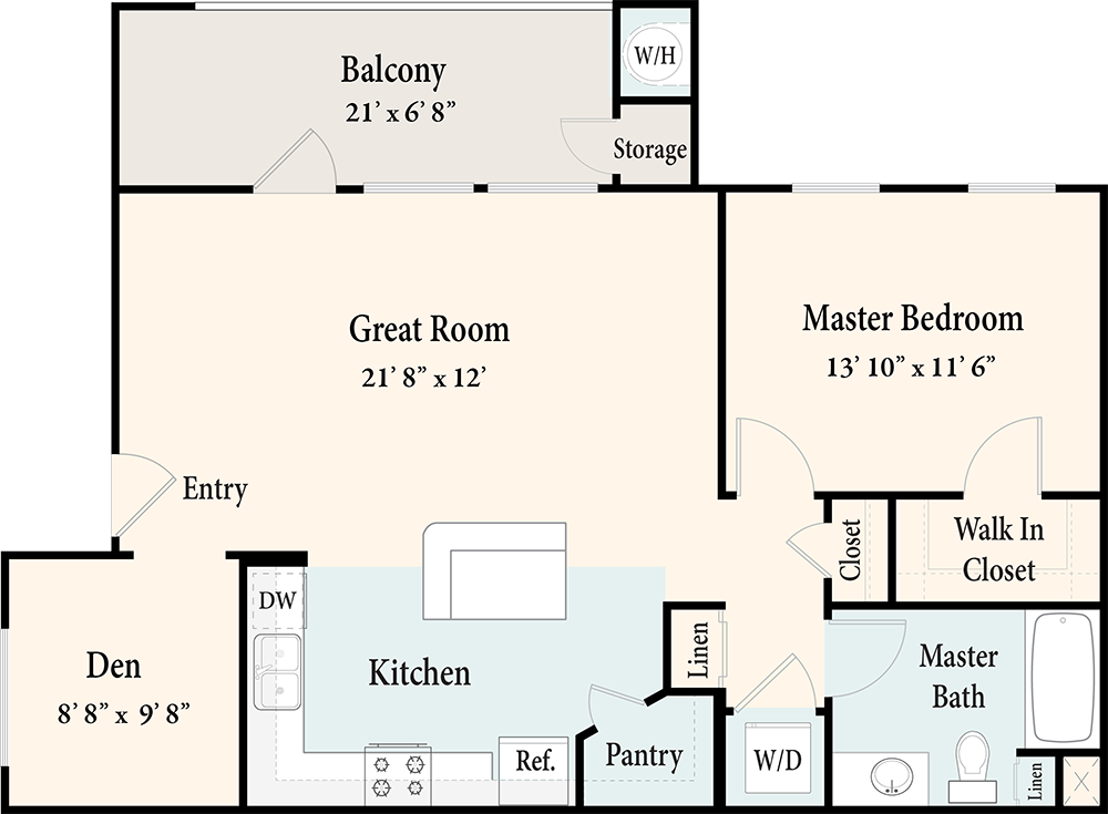 The Flats Plan 1 Up