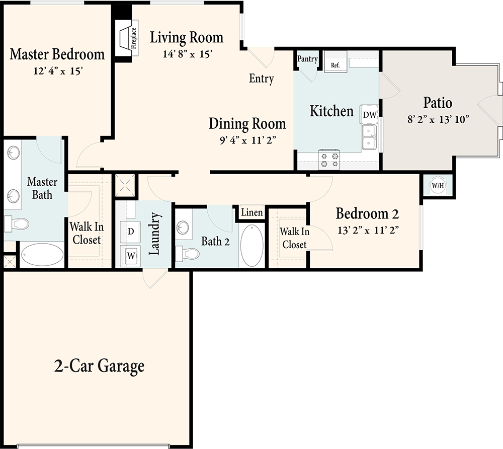 The Flats Plan 3 Down