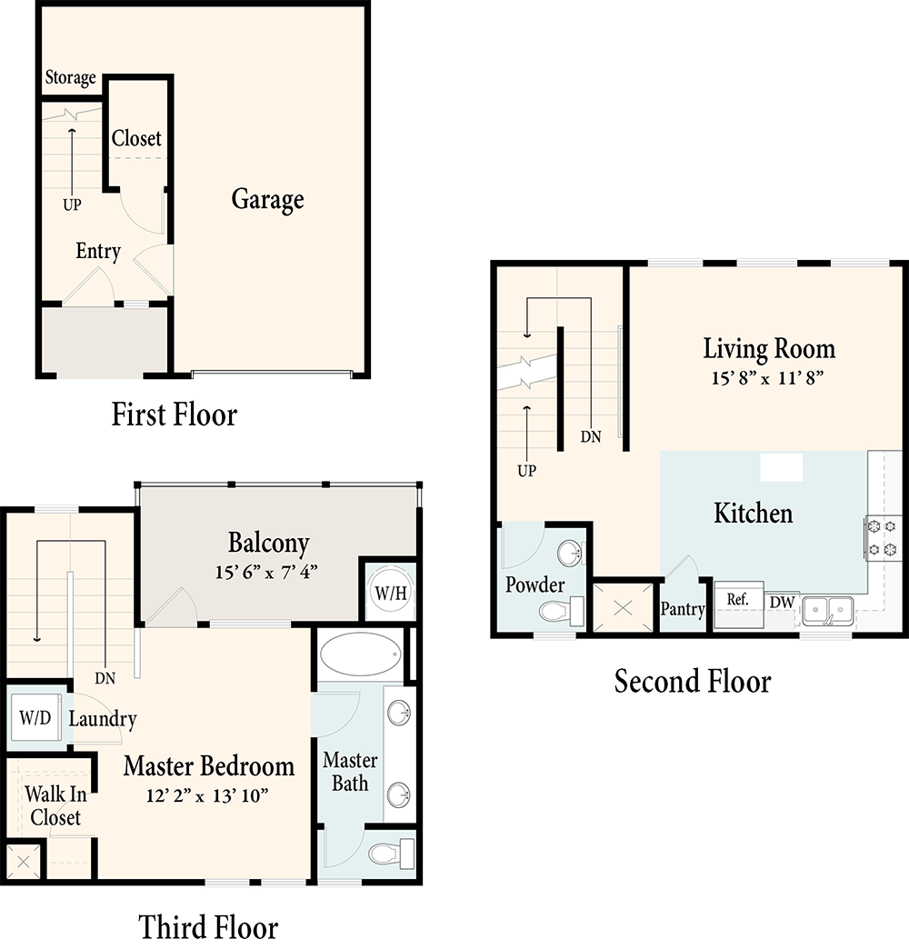 The Townhomes Plan 1