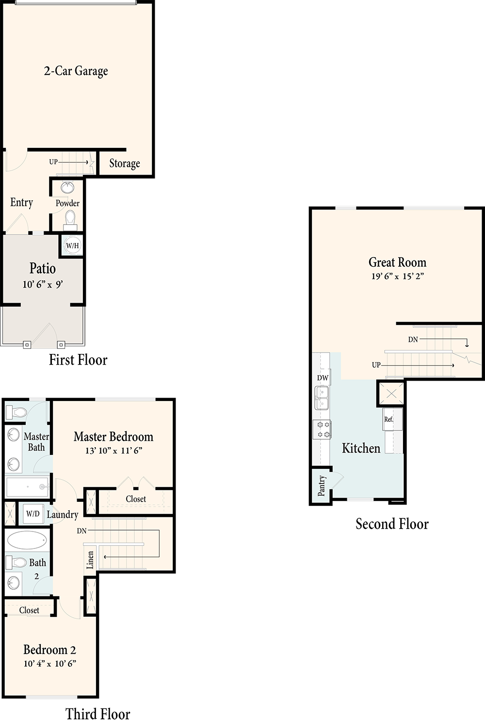 The Townhomes Plan 3