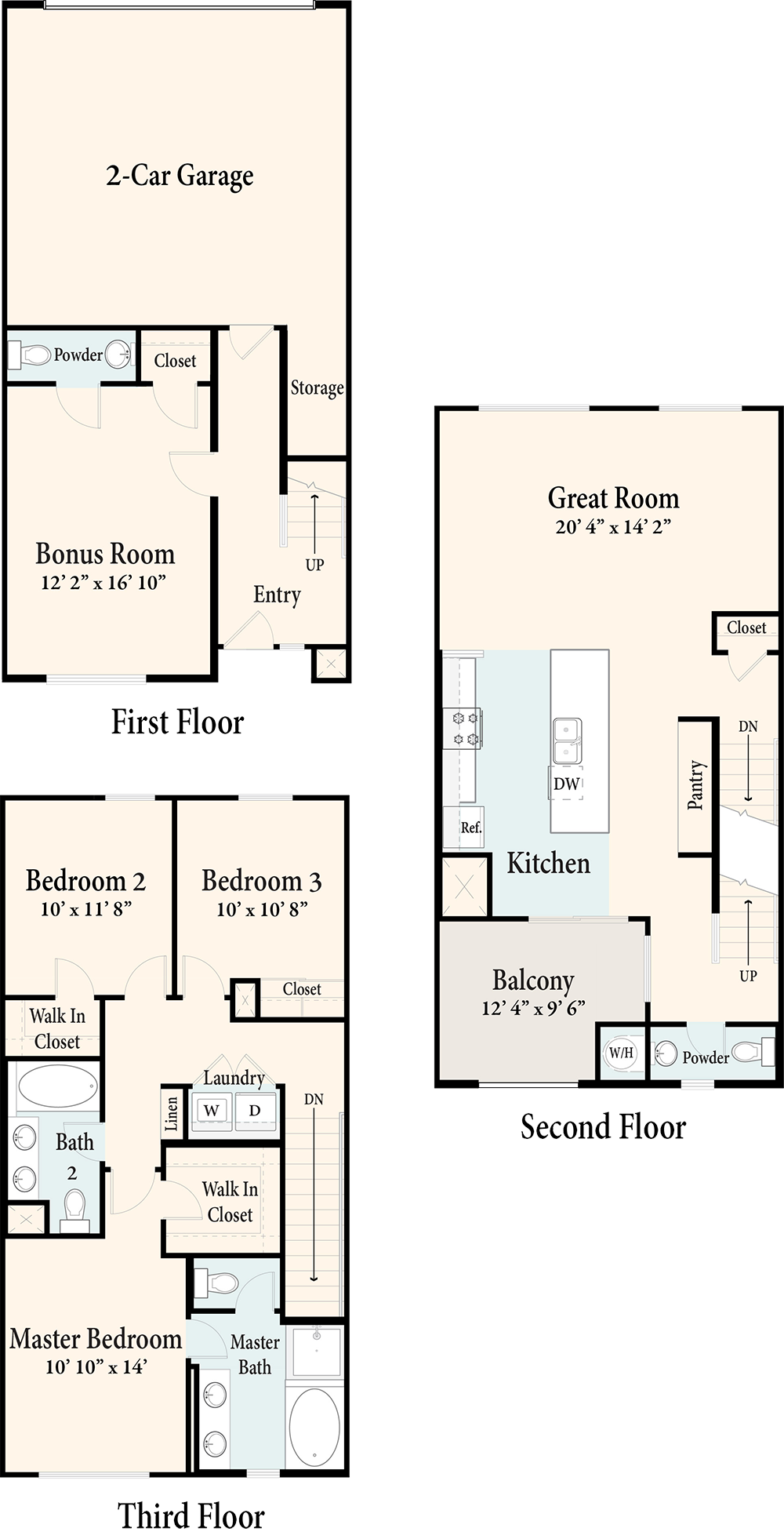 The Townhomes Plan 5