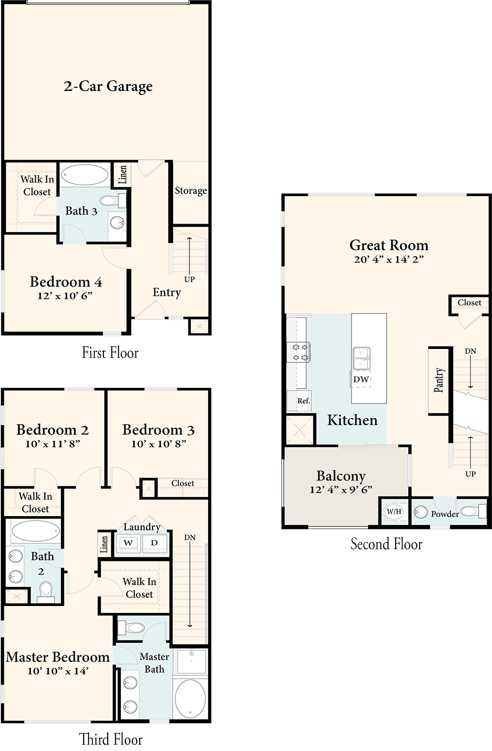 The Townhomes Plan 6