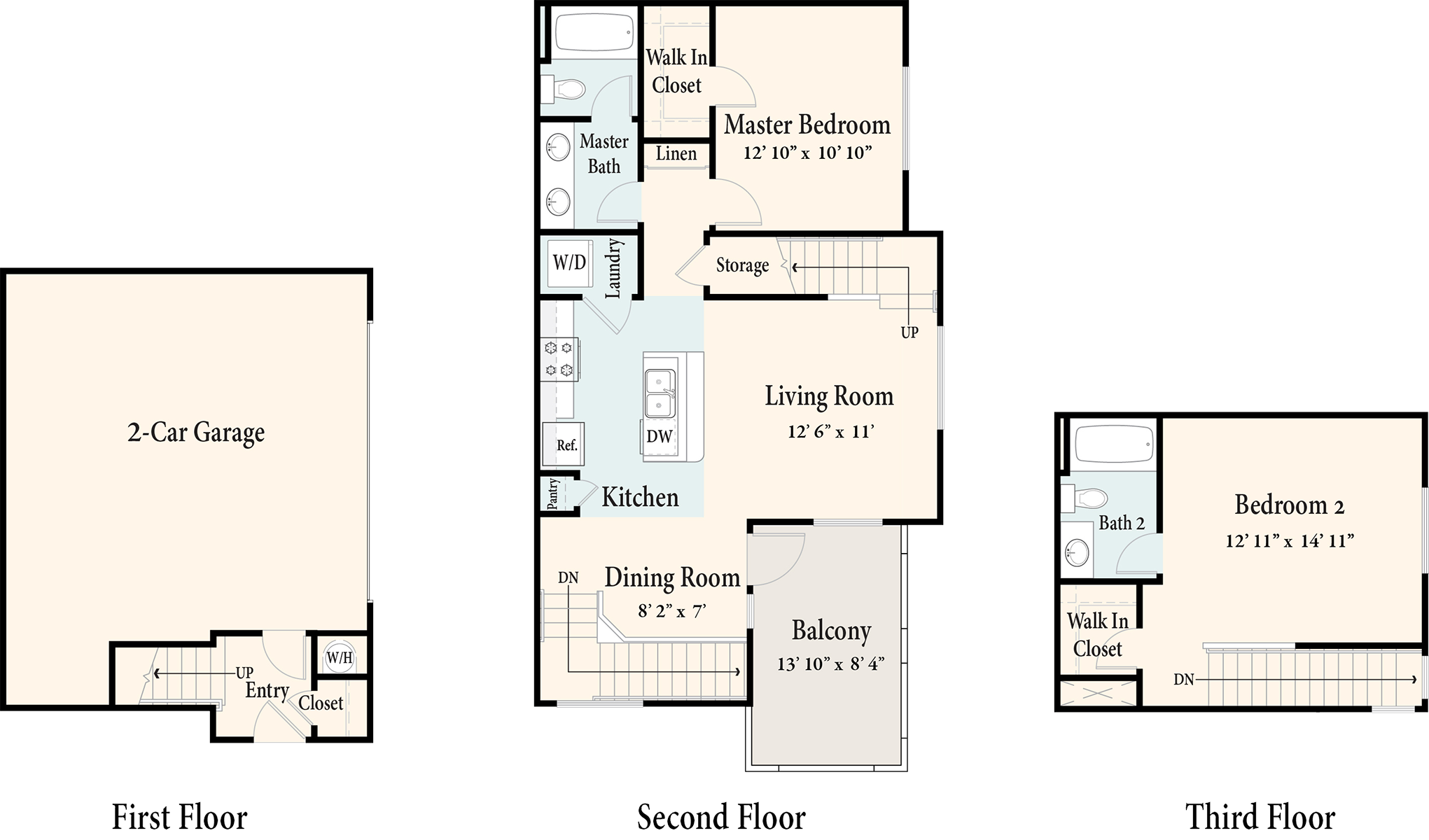 The Townhomes Plan 1