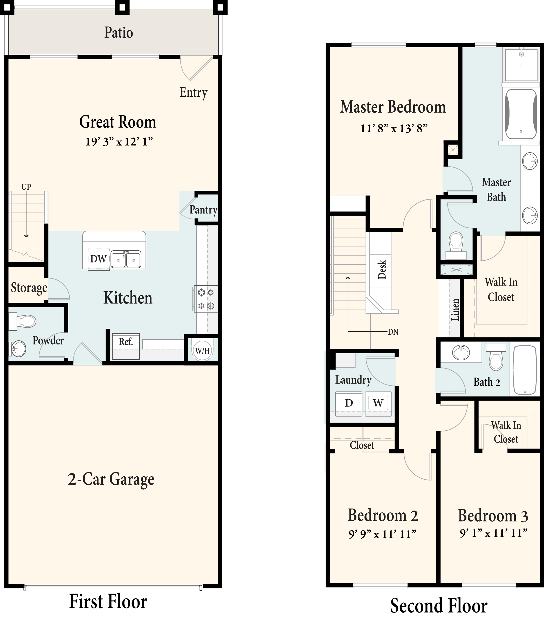 The Townhomes Plan 3A