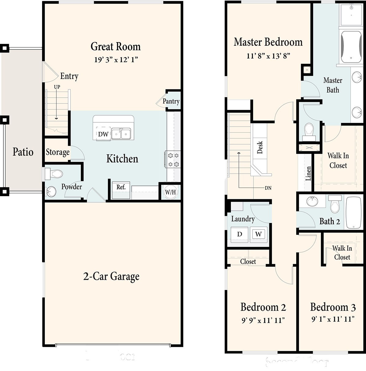 The Townhomes Plan 3B
