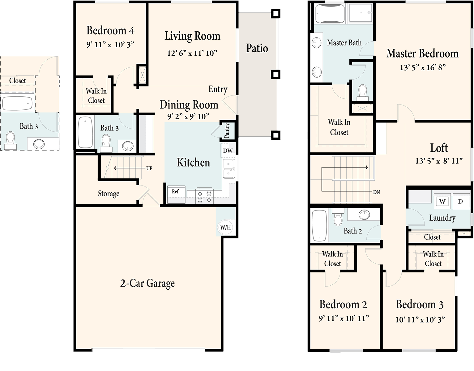 The Townhomes Plan 4