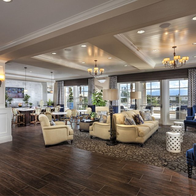 Homecoming at the Preserve Apartments - Resident lounge